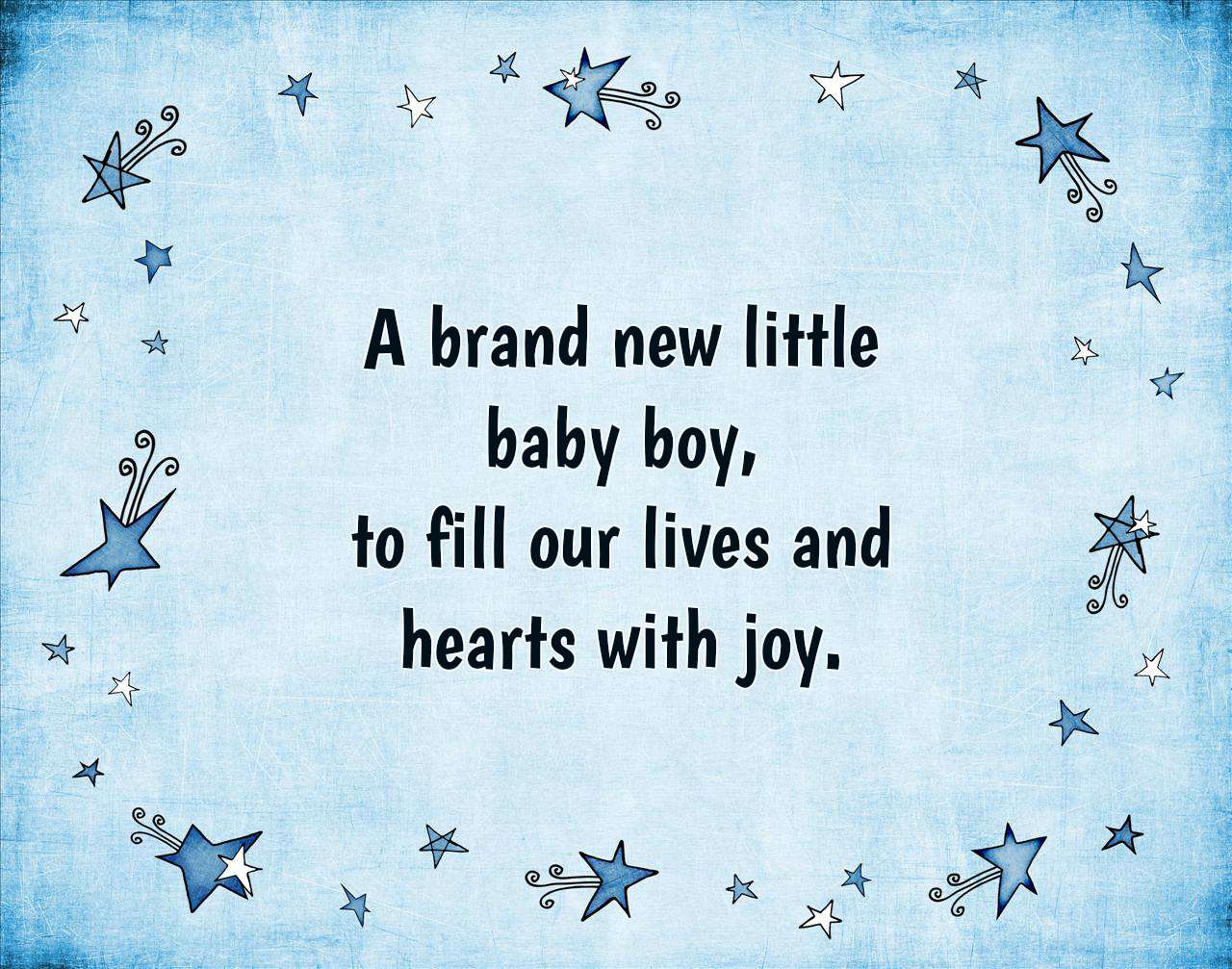 Baby Boy Quotes | Hand Picked Text & Image Quotes | QuoteReel