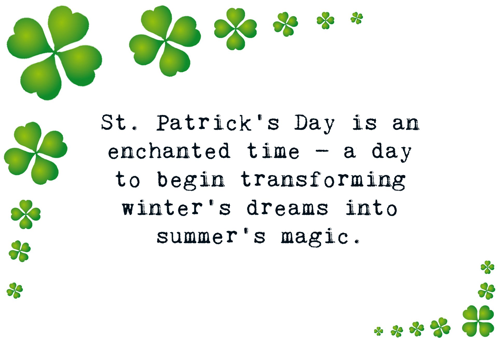 Quotes love st patrick The 50+