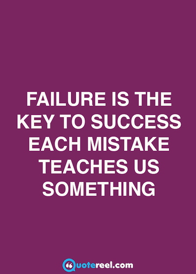 21+ Quotes About Failure | Text & Image Quotes | QuoteReel