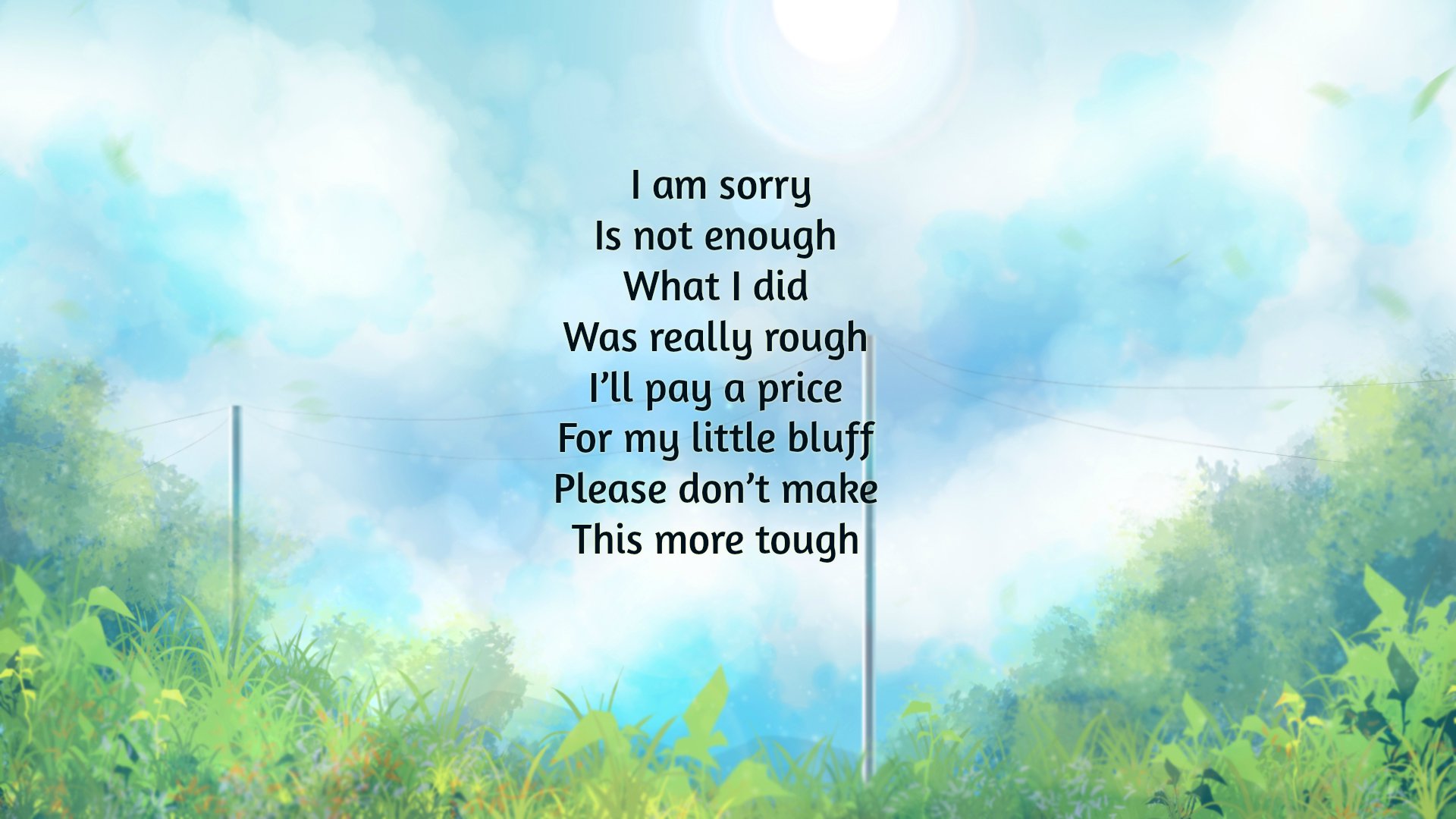 I’m Sorry Poems | Text And Image Poems | QuoteReel