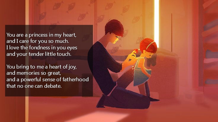 father and daughter poem