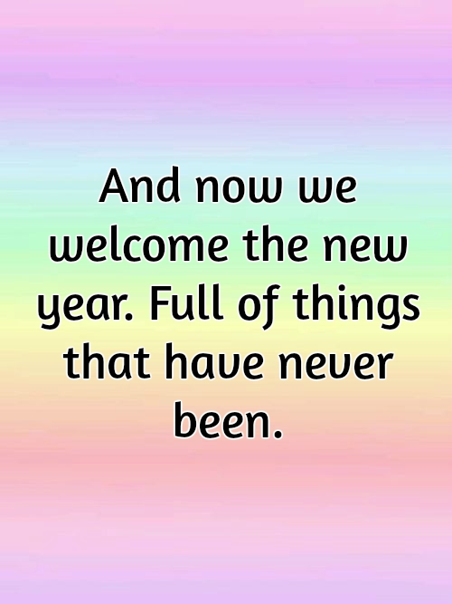 New Year Quotes 