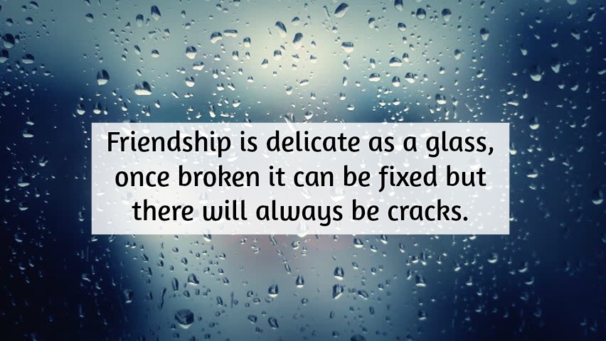 sad friendship quotes in english