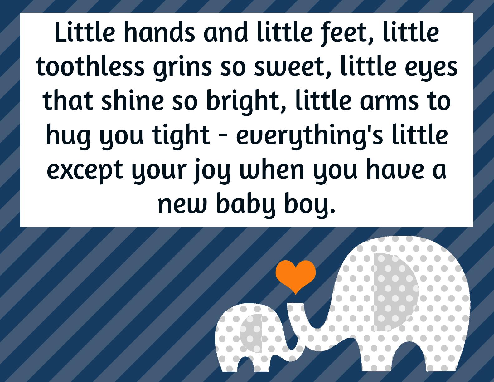 Baby Boy Quotes To Fill Your Heart With Joy Text Image Quotes