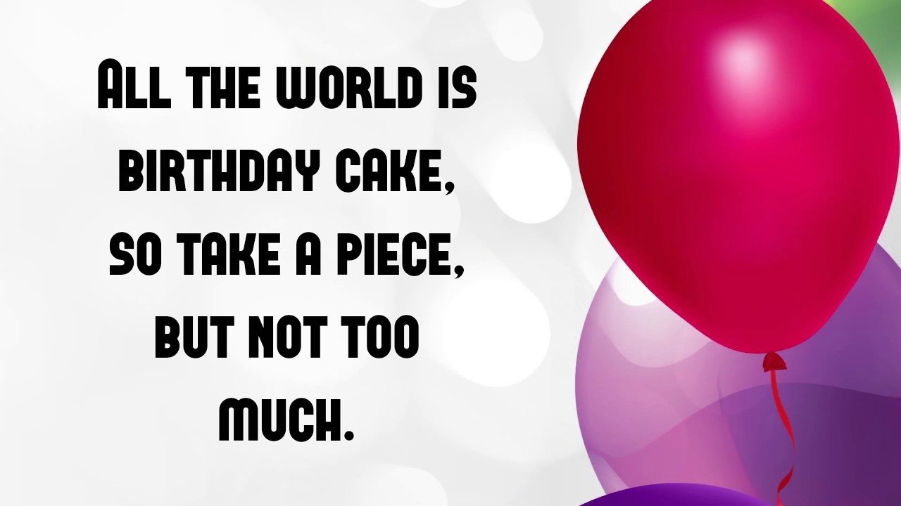 Birthday Quotes