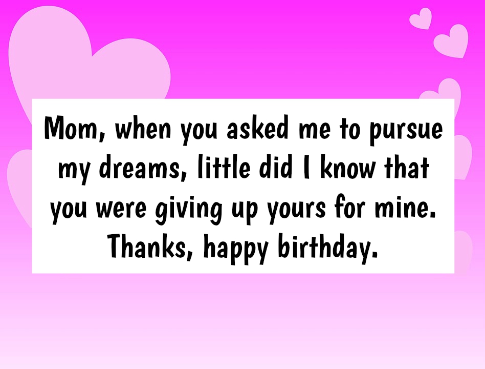 Birthday Wishes for Mom