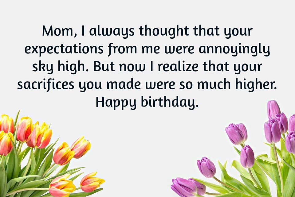 Birthday Wishes for Mom