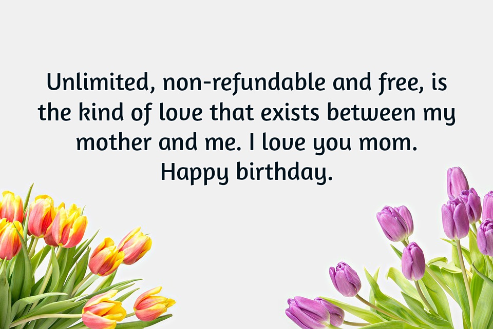 Birthday Wishes for Mom