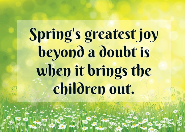 Spring Quotes