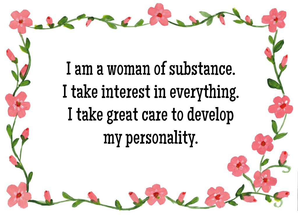 Positive Affirmation for Women