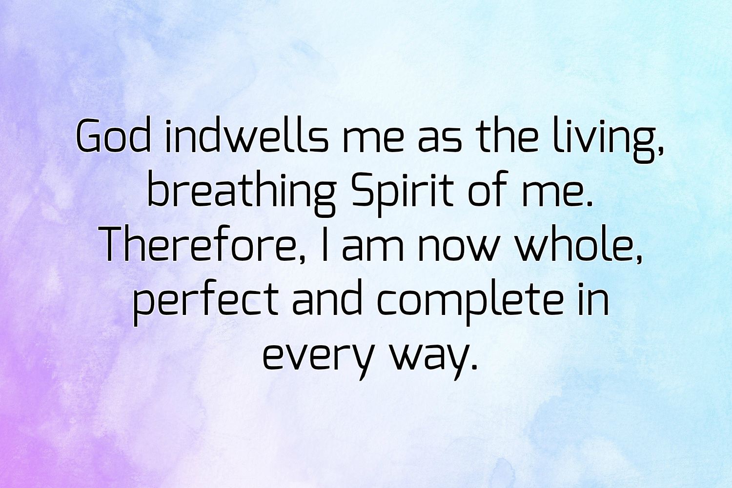 Spiritual Affirmations