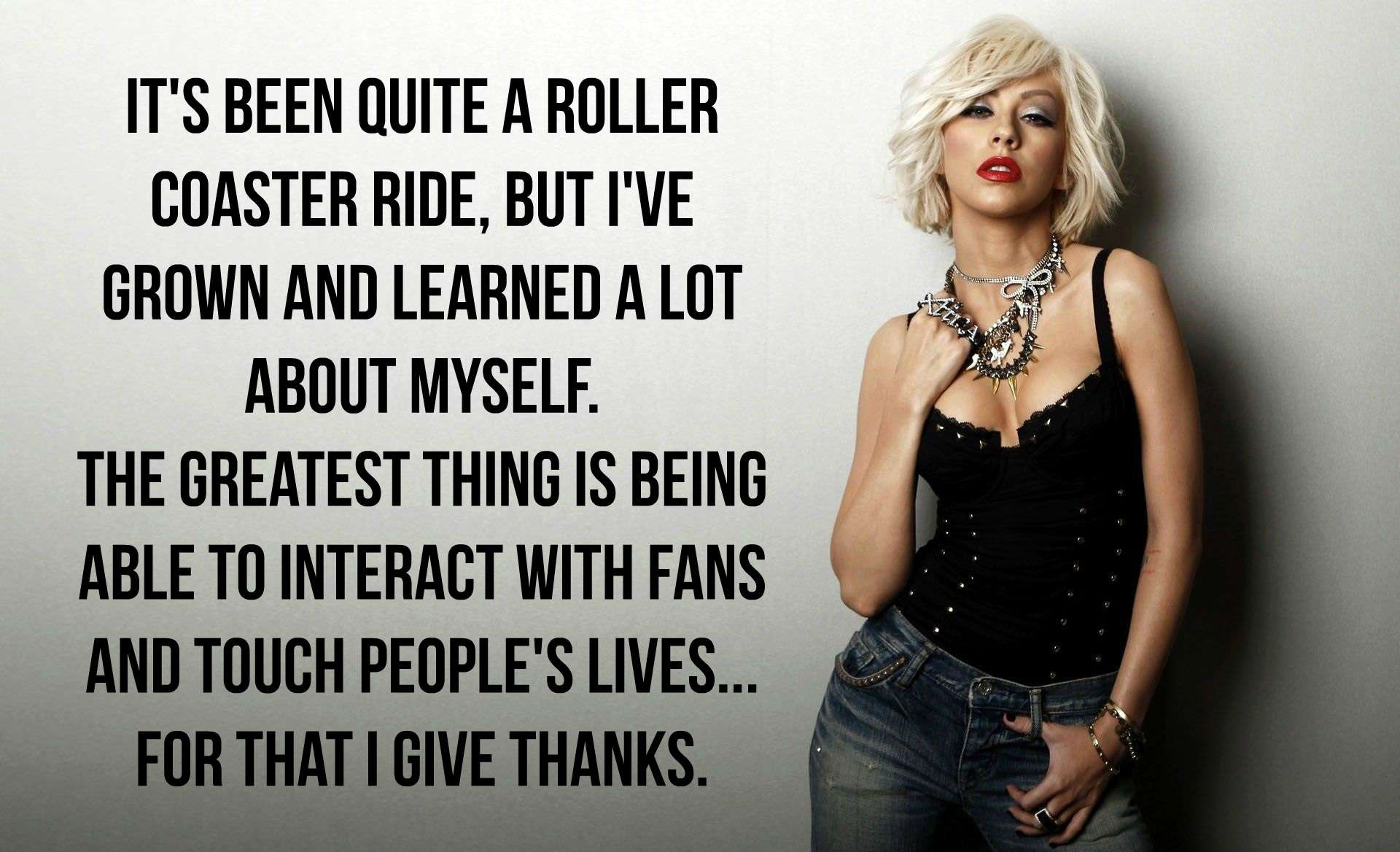 Christina Aguilera Quotes