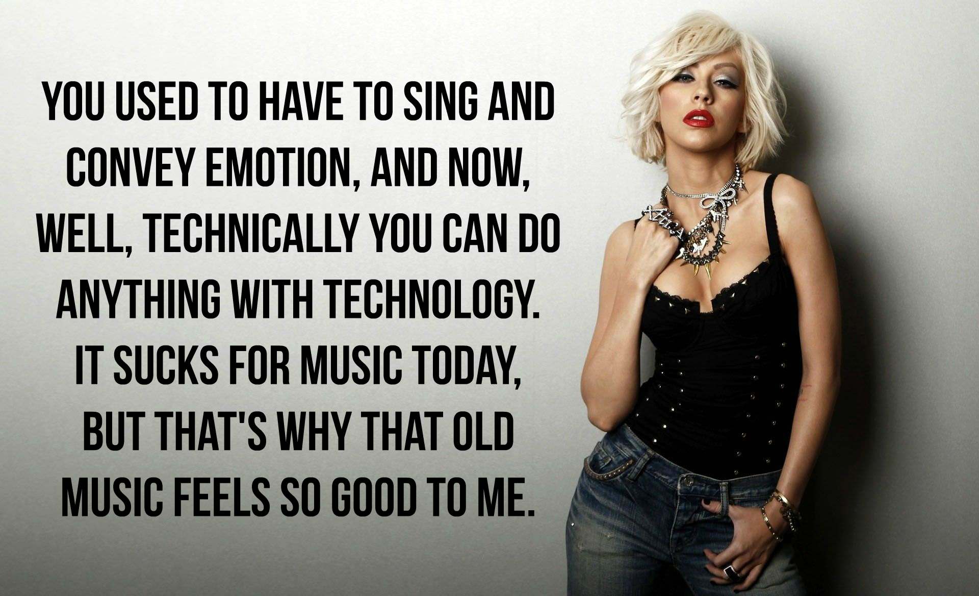 christina aguilera quotes about life