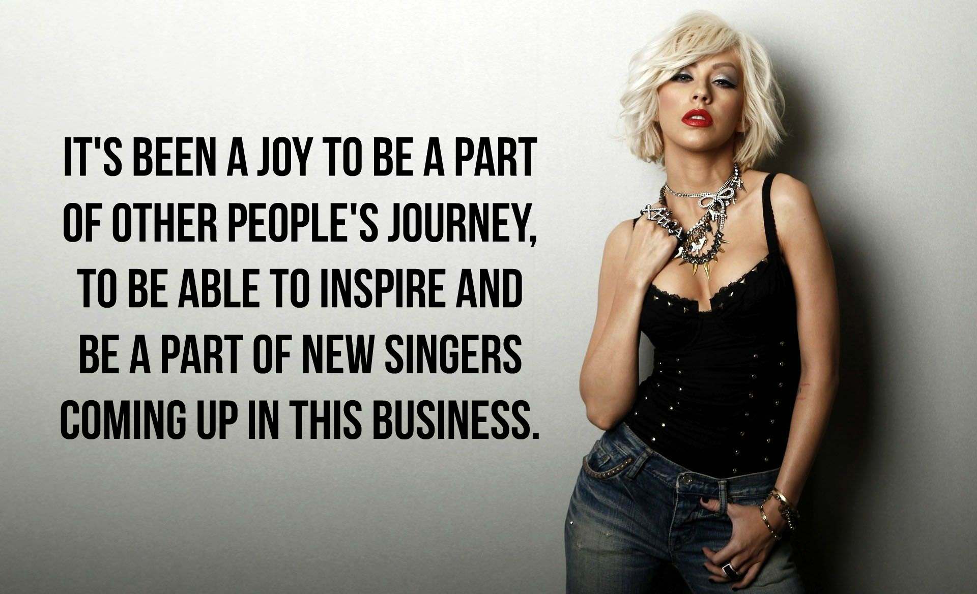 Christina Aguilera Quotes