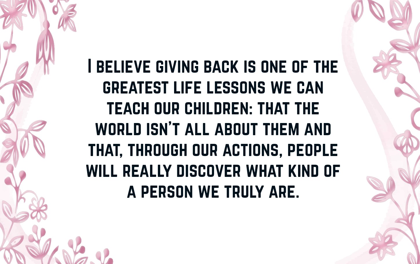 Giving Back Quotes