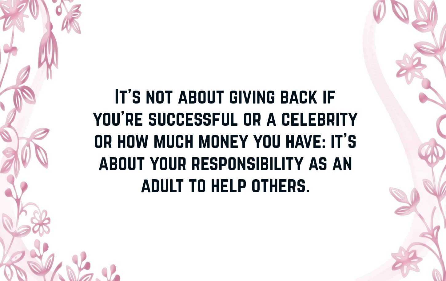 Giving Back Quotes