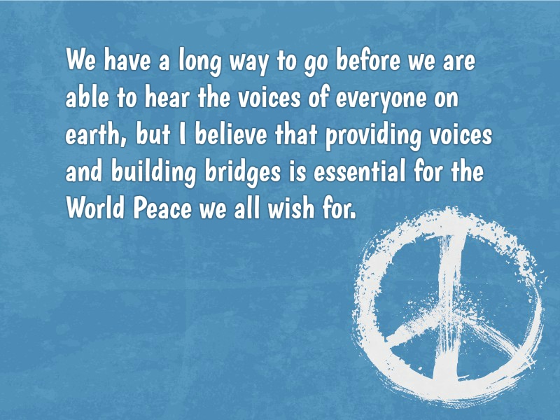 peace in the world quotes