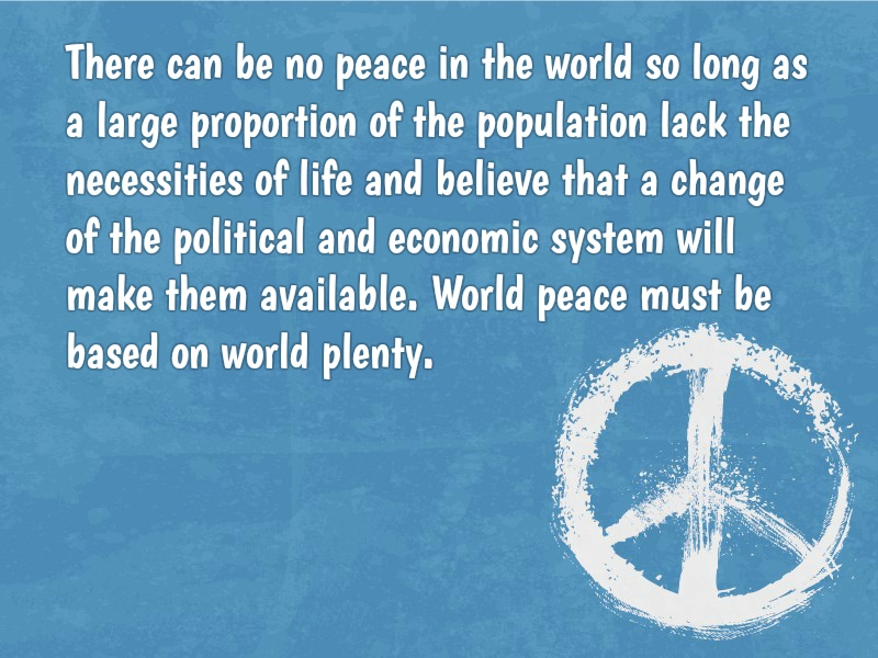 World Peace Quotes