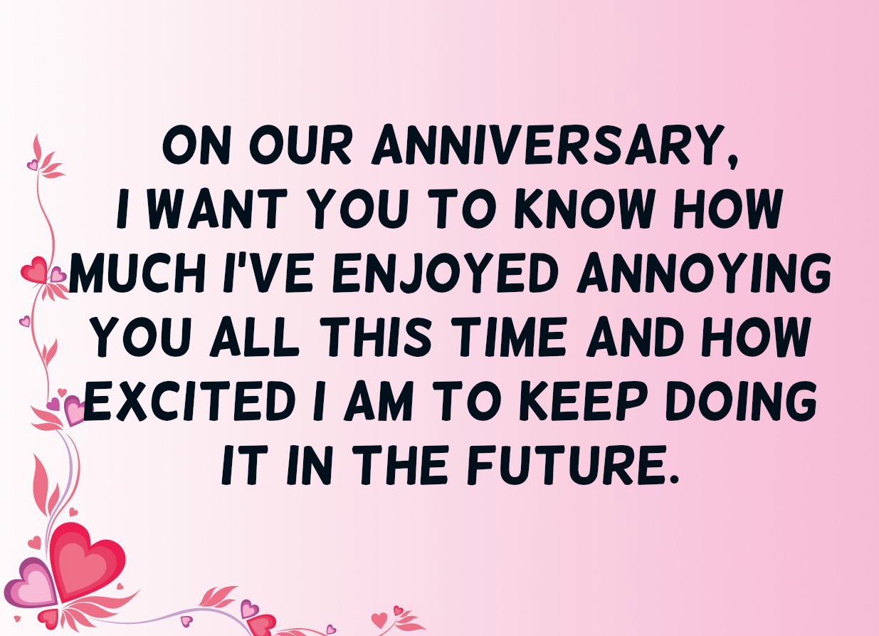 Funny Anniversary Quotes