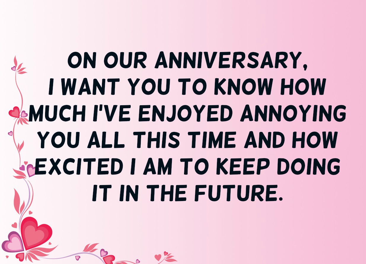 Funny Anniversary Quotes Text Image Quotes QuoteReel