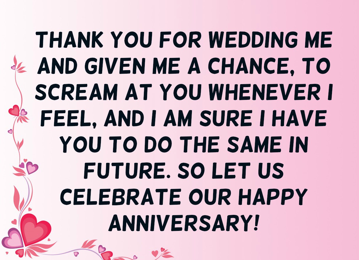Funny Anniversary Quotes | Text & Image Quotes | QuoteReel