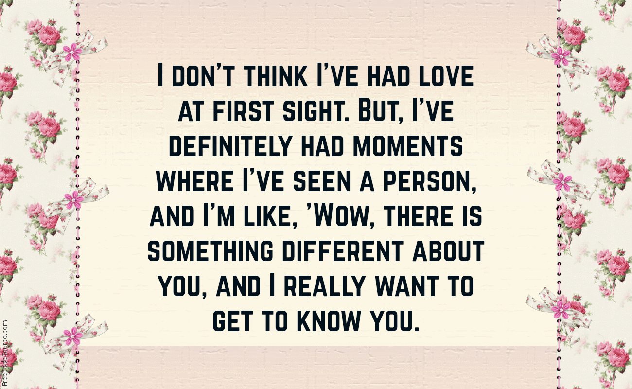 Love At First Sight Quotes | Text & Image Quotes | QuoteReel