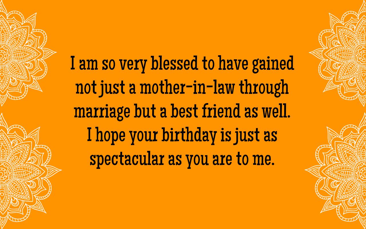 Mother-In-Law Birthday Wishes
