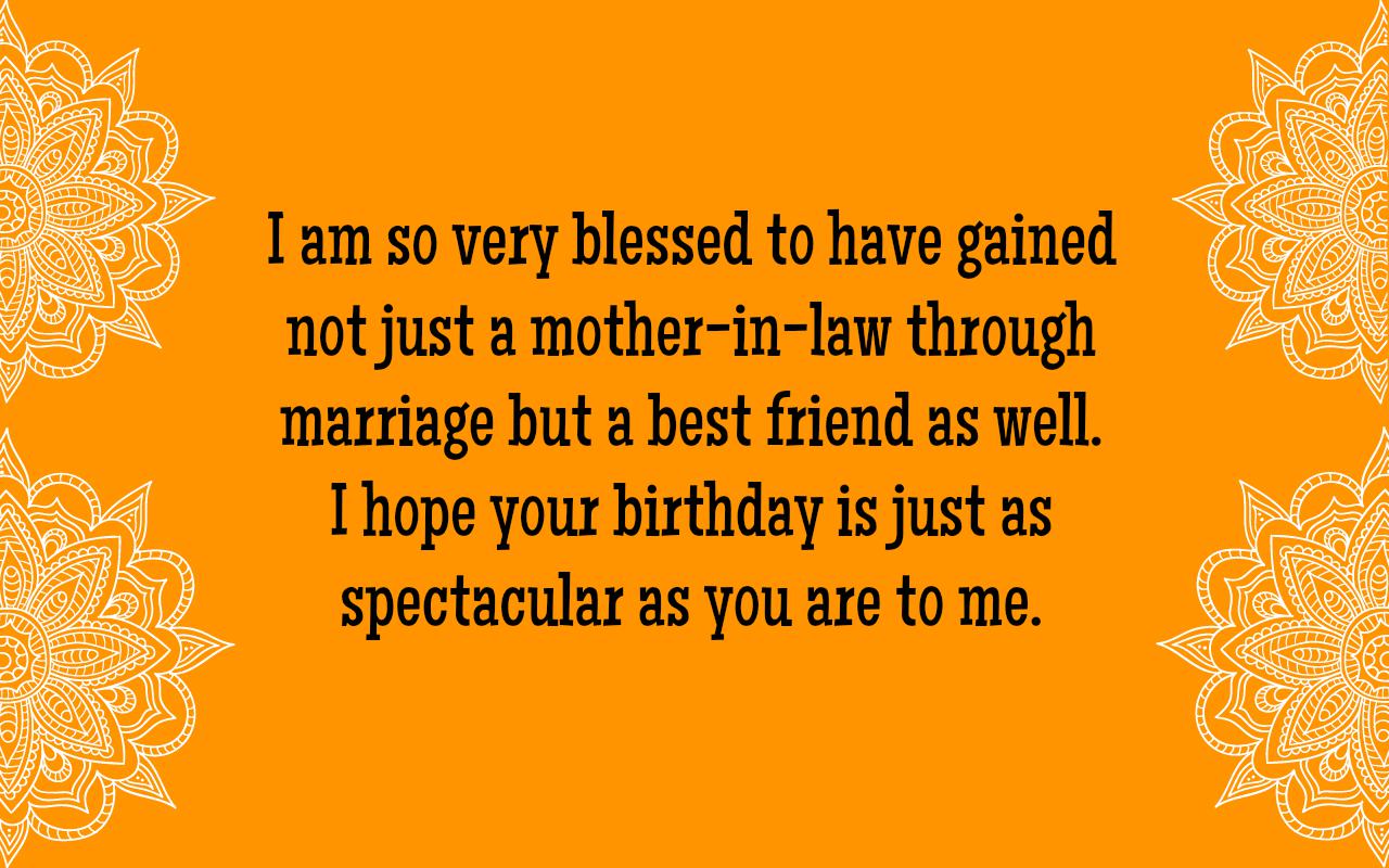 Mother In Law Birthday Wish 9 Quotereel