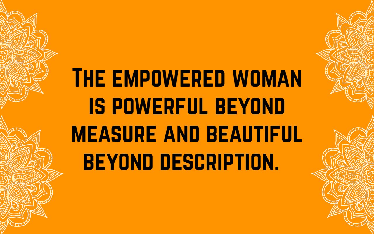 Women Empowerment Quotes | Text & Image Quotes | QuoteReel