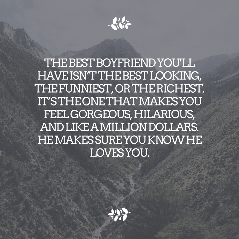 You Are The Perfect Boyfriend Quotes