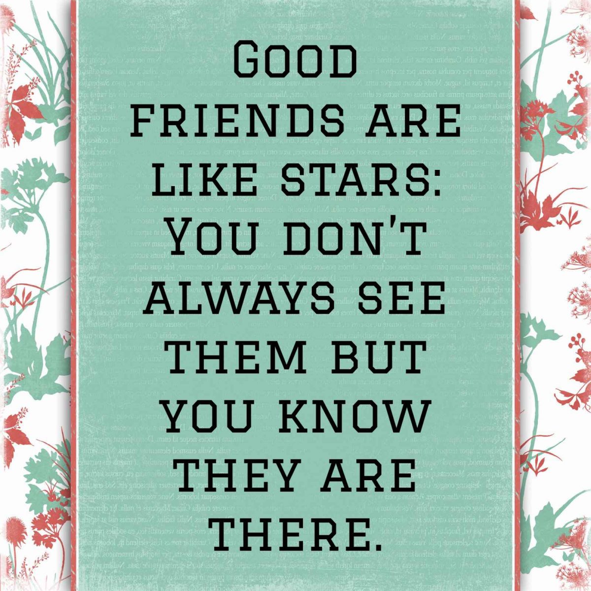 Simple Quotes About Friendship