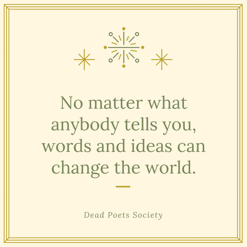 Dead Poets Society Quote 1 | QuoteReel