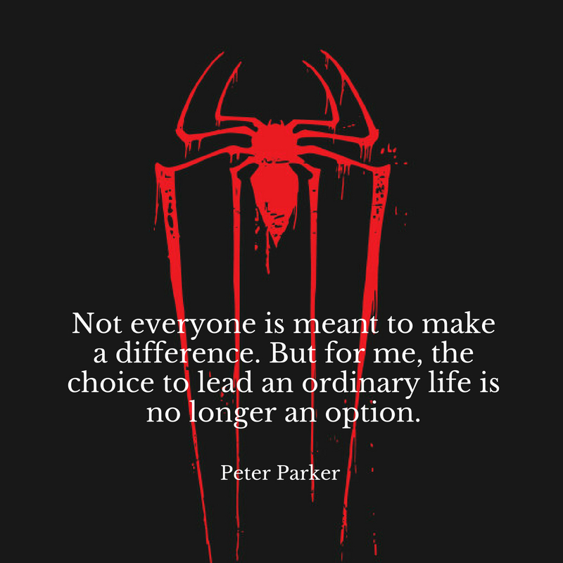 Spider-Man Quotes | Text & Image Quotes | QuoteReel
