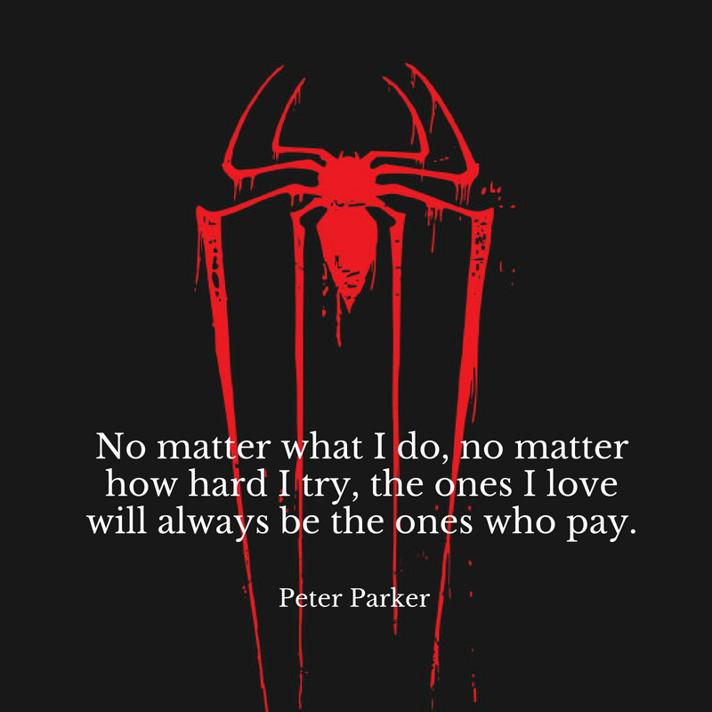 Spider Man Quote 8 QuoteReel