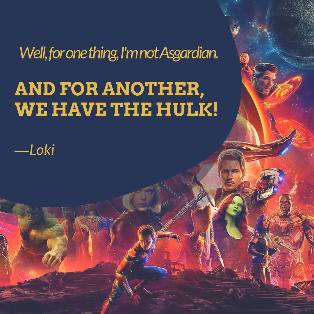 Avengers Quotes 9 | QuoteReel