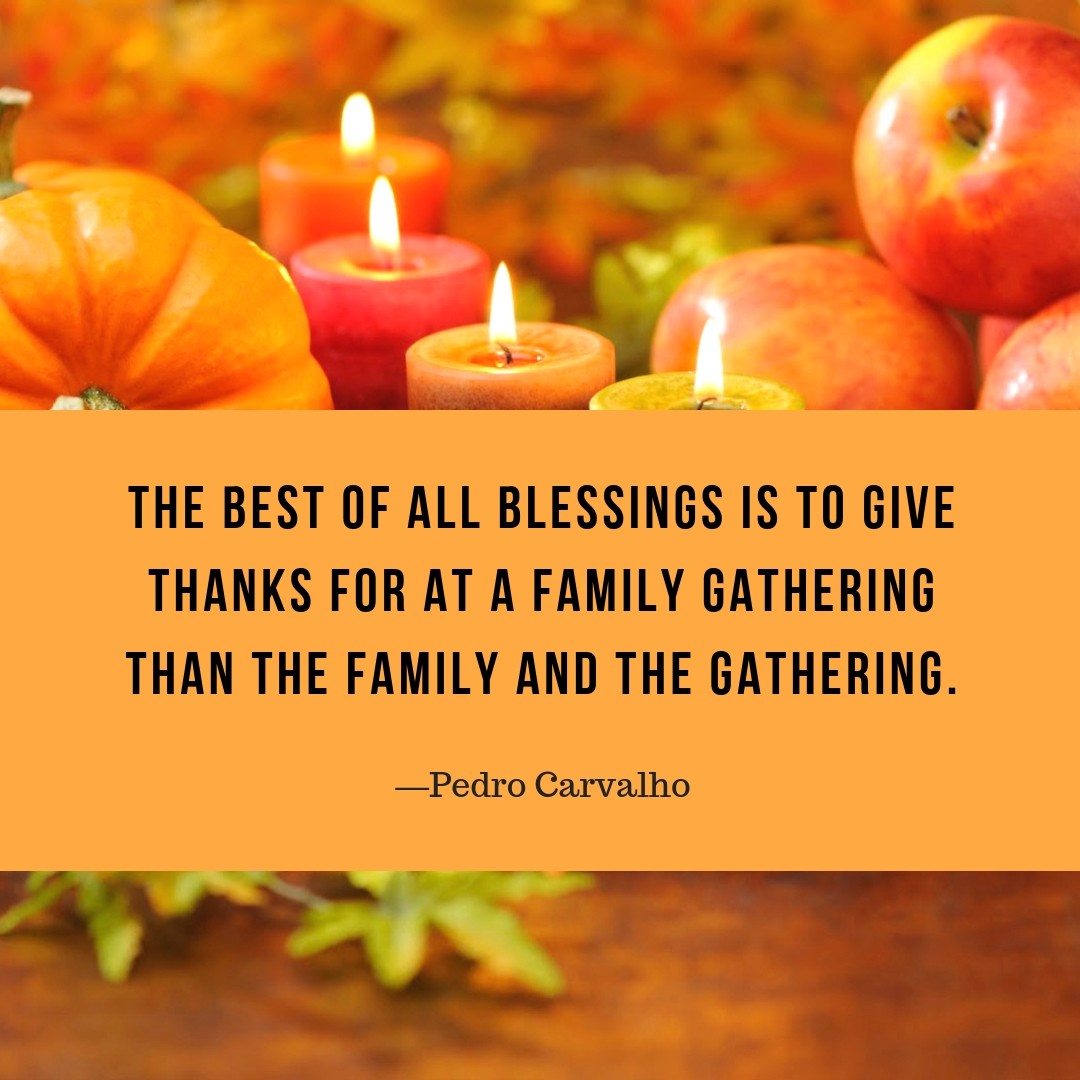 Inspirational Thanksgiving Quotes | Give Thanks In An Insparational Way