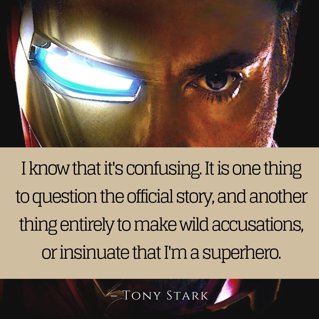 Iron Man Quotes 4 | QuoteReel