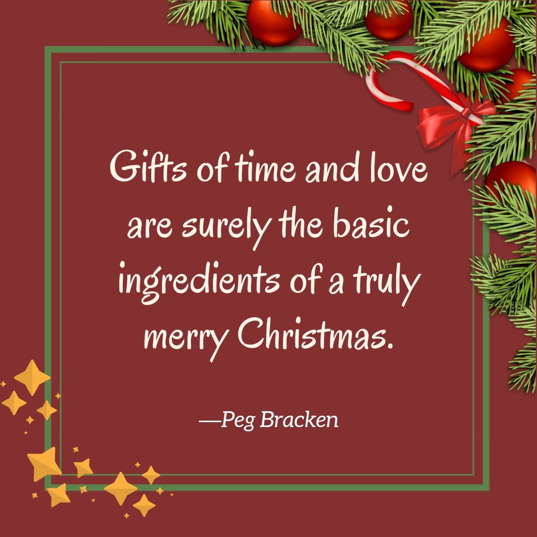 Short Christmas Quotes | Text & Image Quotes | QuoteReel