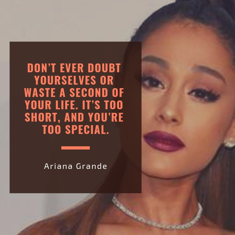 Ariana Grande Quotes  Text & Image Quotes  QuoteReel