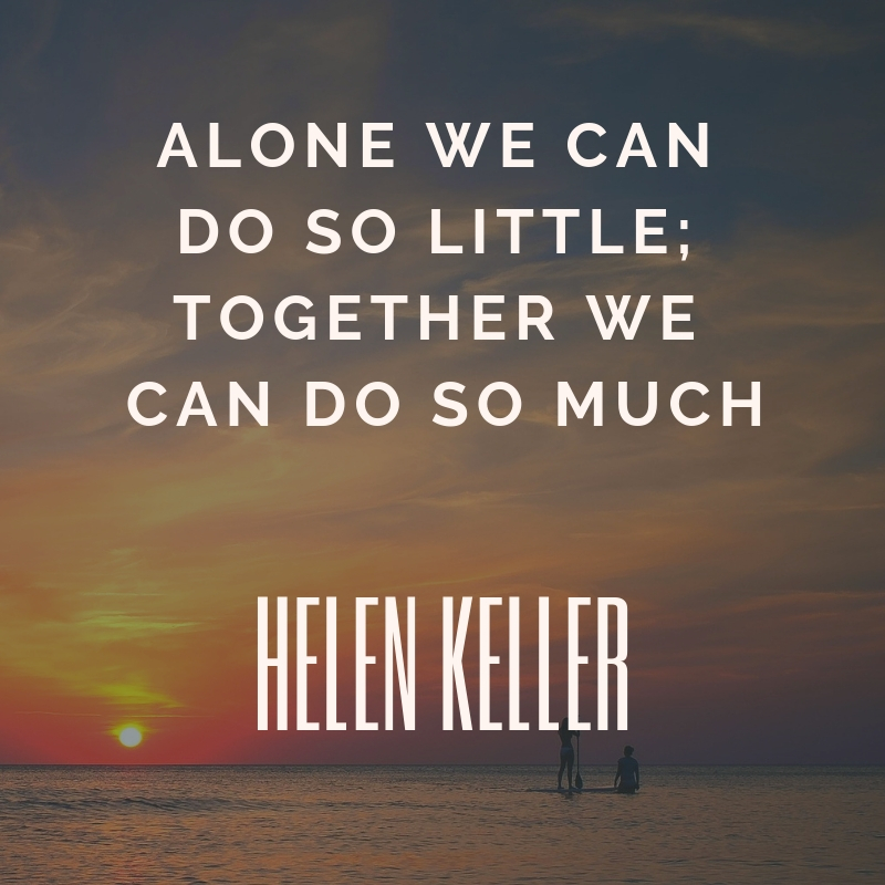 Helen Keller Teamwork - werohmedia