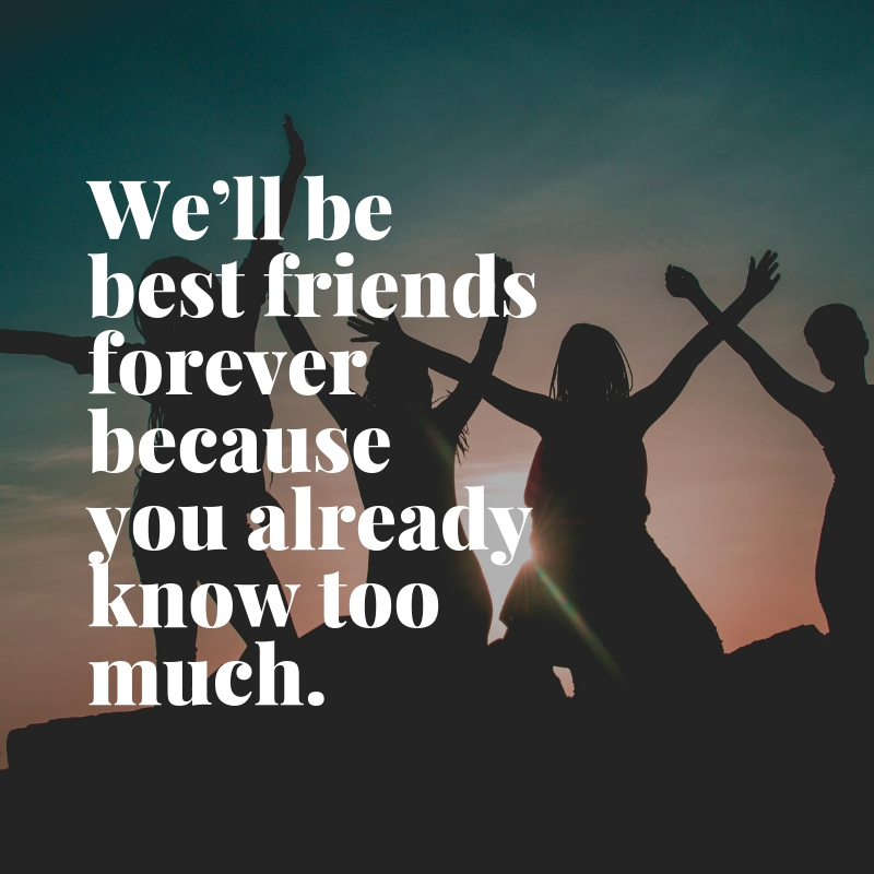 Funny Friendship Quote 15 | QuoteReel