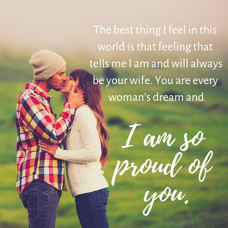 Proud Of My Husband Quote 19 | QuoteReel