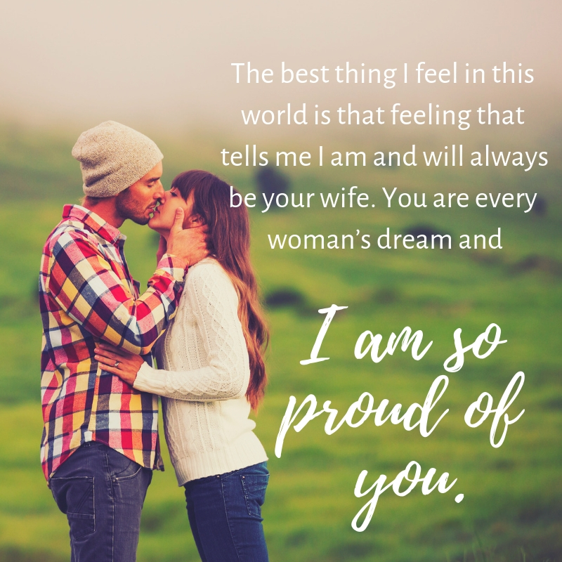 Proud of my Husband Quotes | Text & Image Quotes | QuoteReel